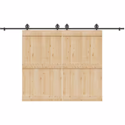Ce kit de quincaillerie pour portes coulissantes est idéal pour rallonger la longueur des rails de vos portes coulissantes pl ...