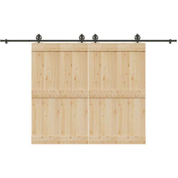 Vidaxl - Kit de quincaillerie de porte coulissante 366 cm acier noir