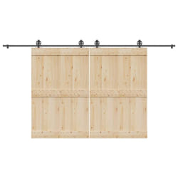 VidaXL Kit Quincaillerie Porte Coulissante 400 cm