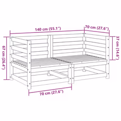 VidaXL 3295812 ensemble de meubles de jardin - Vue supplémentaire 7