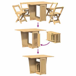 VidaXL 3295716 ensemble de meuble de salle à manger et de cuisine - Vue supplémentaire 6