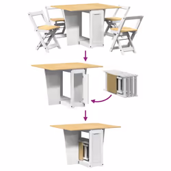 VidaXL 3295717 ensemble de meuble de salle à manger et de cuisine - Vue supplémentaire 6