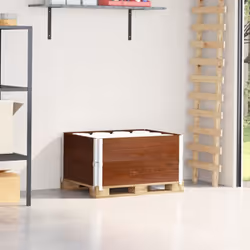 Utilisez ces colliers de palette empilable avec vos palettes pour créer rapidement une solution pratique et rentable pour séc ...