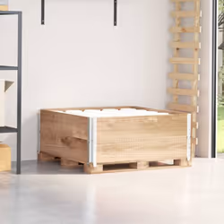 Utilisez ces colliers de palette empilable avec vos palettes pour créer rapidement une solution pratique et rentable pour séc ...