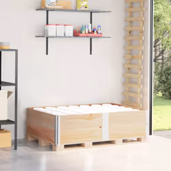 Utilisez ces colliers de palette empilable avec vos palettes pour créer rapidement une solution pratique et rentable pour séc ...
