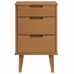 VidaXL 4013409 Table de nuit et table de chevet Marron - Vue supplémentaire 4