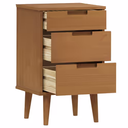 VidaXL 4013409 Table de nuit et table de chevet Marron - Vue supplémentaire 5