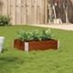 vidaXL Jardinière marron 80x60 cm bois massif de pin
