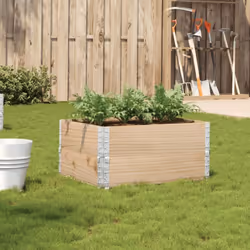 Cette jardinière de jardin empilable en bois est idéale pour cultiver une variété de fleurs, de légumes ou de plantes. Elle e ...