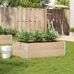 vidaXL Jardinière 120x80 cm - Bois de pin