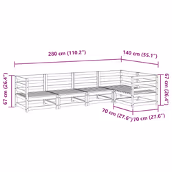 VidaXL 3299433 ensemble de meubles de jardin - Vue supplémentaire 8