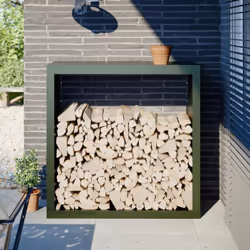 Ce support pour bois de chauffage est une solution idéale pour ranger proprement votre bois de chauffage. Matériau durable :  ...
