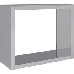 Vidaxl - Portant de bois de chauffage 100x40x80 cm acier galvanisé
