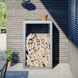 Vidaxl - Portant de bois de chauffage 60x40x100 cm acier galvanisé