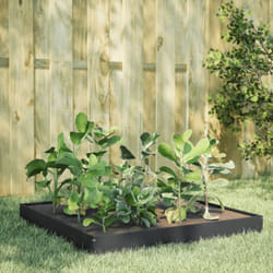 Vidaxl - Lit surélevé de jardin anthracite 100x100x18,5 cm acier