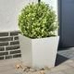 vidaXL Jardinières 2 pcs 40x40x40 cm acier inoxydable