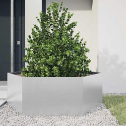 Vidaxl - Jardinière hexagone 138x120x45 cm acier galvanisé