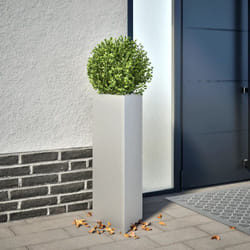 Vidaxl - Jardinière triangulaire 30x26x75 cm acier galvanisé