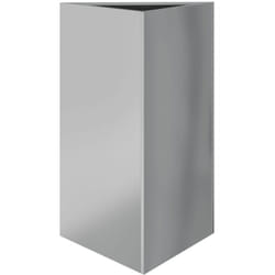 Vidaxl - Jardinière triangulaire 50x43x75 cm acier galvanisé