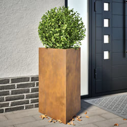 Vidaxl - Jardinière triangulaire acier résistant aux intempéries