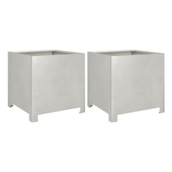 VidaXL 851208 pot à fleurs Extérieure Jardinière Autonome Acier inoxydable