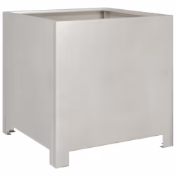 VidaXL 851208 pot à fleurs Extérieure Jardinière Autonome Acier inoxydable - Vue supplémentaire 5