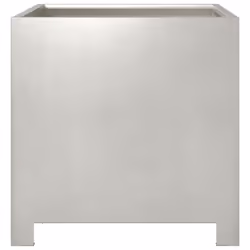 VidaXL 851208 pot à fleurs Extérieure Jardinière Autonome Acier inoxydable - Vue supplémentaire 6