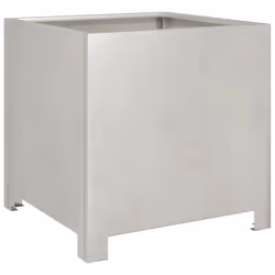 VidaXL 851208 pot à fleurs Extérieure Jardinière Autonome Acier inoxydable - Vue supplémentaire 8