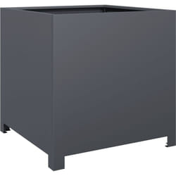 Vidaxl - Jardinière anthracite 50x50x50 cm acier