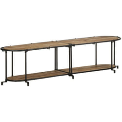Vidaxl - Meuble tv 160x42x40 cm bois massif de manguier brut