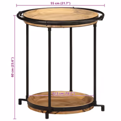 VidaXL 4013511 Table à café, latérale et de salon - Vue supplémentaire 8