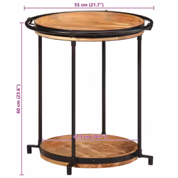 VidaXL 4013512 Table à café, latérale et de salon - Vue supplémentaire 8