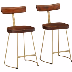 Ces tabourets de bar au design moderne sont censés apporter une touche pratique à l'intérieur de ta maison. Matériau robuste  ...