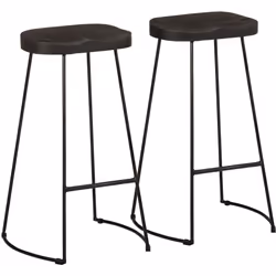 Ces tabourets de bar au design moderne sont censés apporter une touche pratique à l'intérieur de ta maison. Matériau robuste  ...