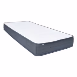VidaXL 4013426, Mini taille unique, Matelas à ressorts, Gris, Blanc, Polyester, mousse, 800 mm