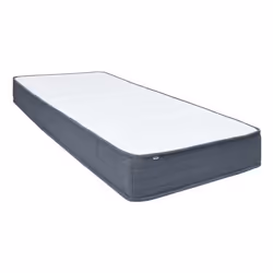 VidaXL 4013427, Taille enfant / adulte, Matelas à ressorts, Gris, Blanc, Polyester, Polyester, 900 mm