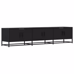 VidaXL 3300785, Noir, Métal, Bois, 60 kg, 1800 mm, 350 mm, 410 mm