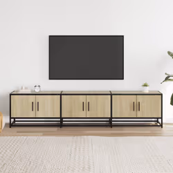 VidaXL 3300786 Support TV et centre de divertissement