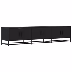 VidaXL 3300790, Noir, Métal, Bois, 60 kg, 2100 mm, 350 mm, 410 mm