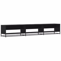VidaXL 3300810, Noir, Métal, Bois, 70 kg, 2700 mm, 400 mm, 460 mm