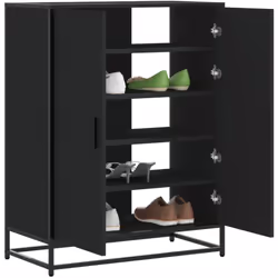 Gardez vos chaussures loin de l'encombrement et créez un environnement bien rangé avec cette élégante armoire à chaussures !  ...