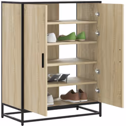 Gardez vos chaussures loin de l'encombrement et créez un environnement bien rangé avec cette élégante armoire à chaussures ! ...
