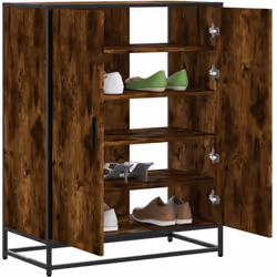 Gardez vos chaussures loin de l'encombrement et créez un environnement bien rangé avec cette élégante armoire à chaussures ! ...