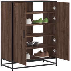 Gardez vos chaussures loin de l'encombrement et créez un environnement bien rangé avec cette élégante armoire à chaussures ! ...