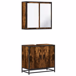VidaXL 3300887, Chêne, Métal, Bois, 60 kg, 650 mm, 330 mm, 600 mm