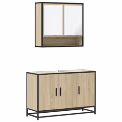 VidaXL 3300921, Chêne, Métal, Bois, 60 kg, 900 mm, 330 mm, 600 mm