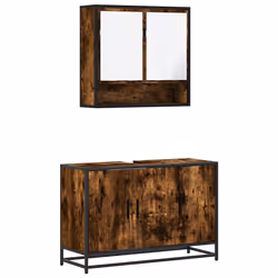 VidaXL 3300922, Chêne, Métal, Bois, 60 kg, 900 mm, 330 mm, 600 mm