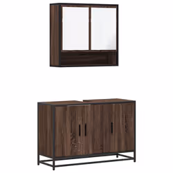 VidaXL 3300924, Marron, Métal, Bois, 60 kg, 900 mm, 330 mm, 600 mm