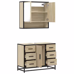 VidaXL 3300931 ensemble de meuble de salle de bain - Vue supplémentaire 8