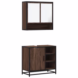 VidaXL 3300939, Marron, Métal, Bois, 60 kg, 650 mm, 330 mm, 600 mm